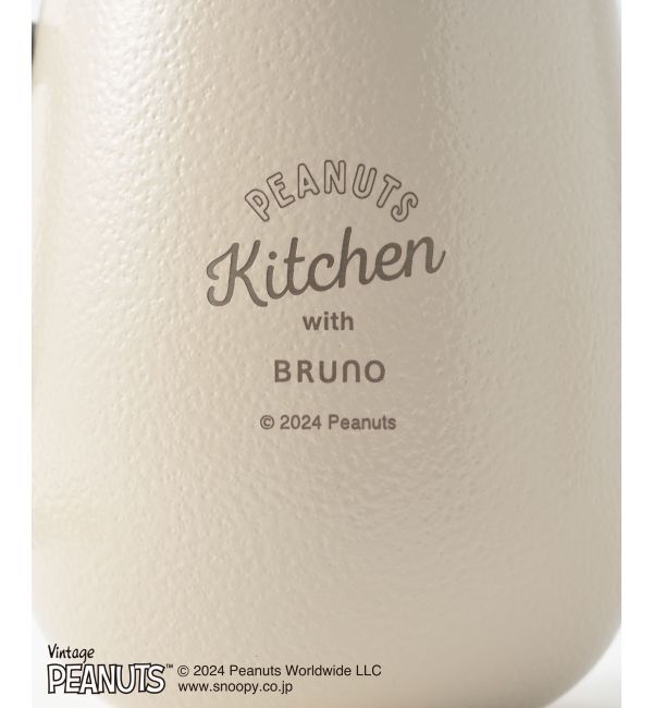 BRUNO「PEANUTS 蓋つきステンレスマグ tall」|グラス・マグカップ|