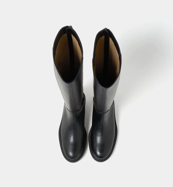 ODETTE E ODILE「バックジップジョッキー ロングブーツ40&uarr;」|ロングブーツ|