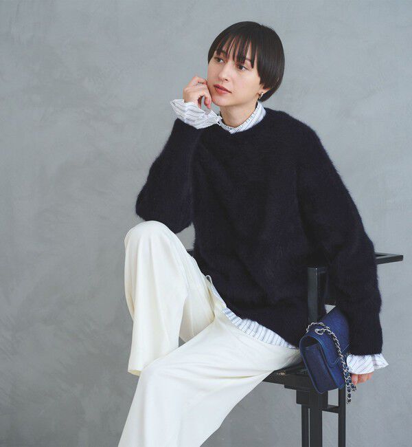 フォックスカシミヤ クルーネック ニット（UNITED ARROWS）｜ルミネの