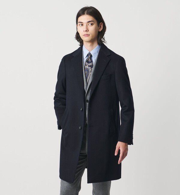 UNITED ARROWS「ウール カシミヤ ビーバーチェスターコート」|チェスターコート|