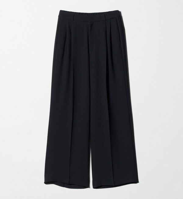 UNITED ARROWS「P 2タック ワイドパンツ ‐ウォッシャブル‐」|スラックス|