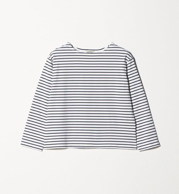 UNITED ARROWS green label relaxing「ボーダー ロングスリーブ カットソー」|Tシャツ・カットソー|NAVY
