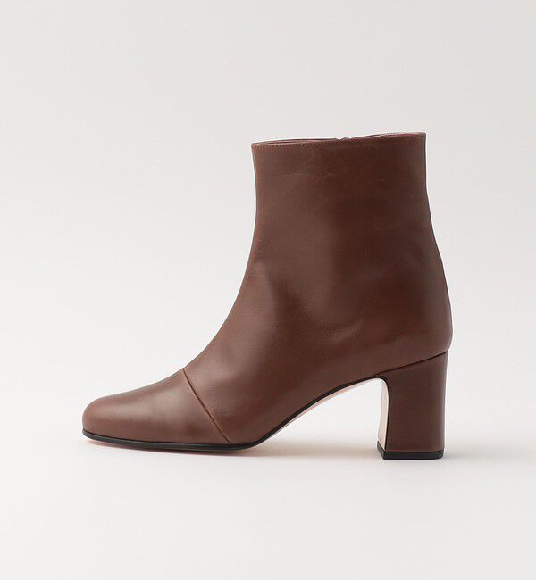 STEVEN ALAN「＜Steven Alan＞レザー ショート ブーツ」|ショートブーツ|MD.BROWN