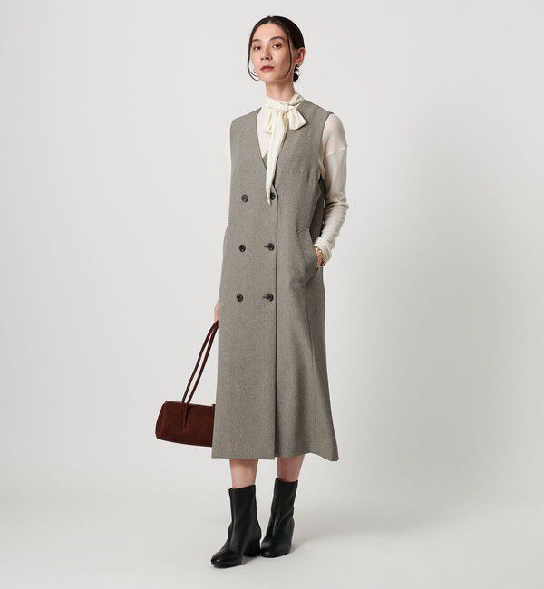 BEAUTY&YOUTH UNITED ARROWS「ポリエステルブレンド ジレ&ジャンパースカート 2WAY」|ワンピース|