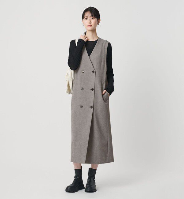 BEAUTY&YOUTH UNITED ARROWS「ポリエステルブレンド ジレ&ジャンパースカート 2WAY」|ワンピース|その他1