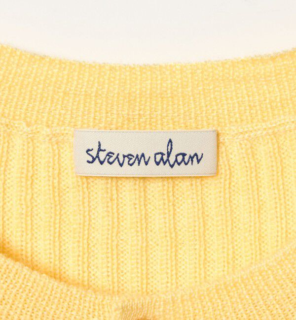 STEVEN ALAN「＜Steven Alan＞ウール リブ カーディガン」|カーディガン|