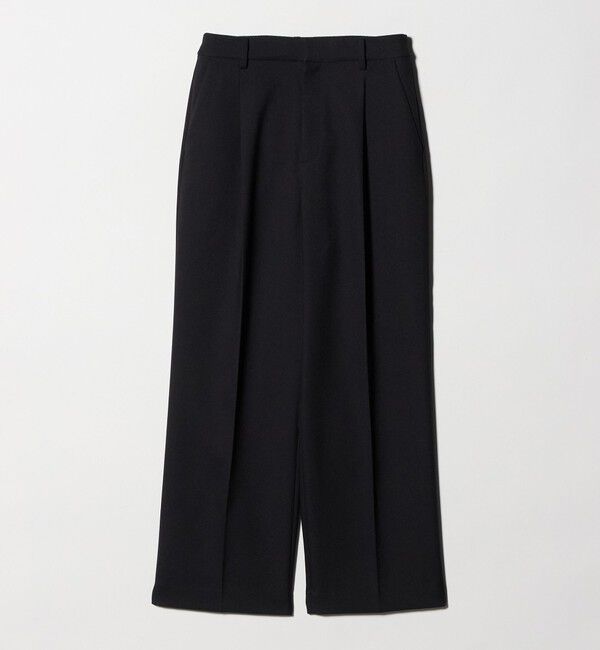 BEAUTY&YOUTH UNITED ARROWS「リネンライク ワイドストレートパンツ ウォッシャブル」|その他|NAVY