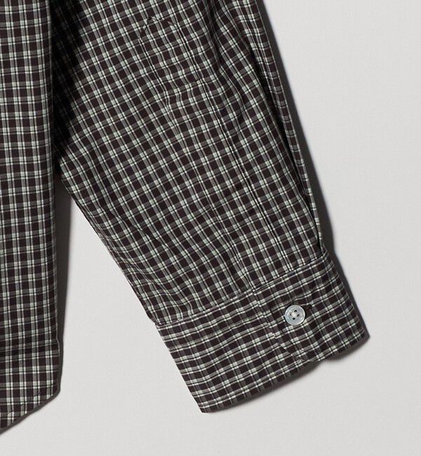 BEAUTY&YOUTH UNITED ARROWS「ミニチェック ボタンダウン シャツ FORM型」|シャツ・ブラウス|