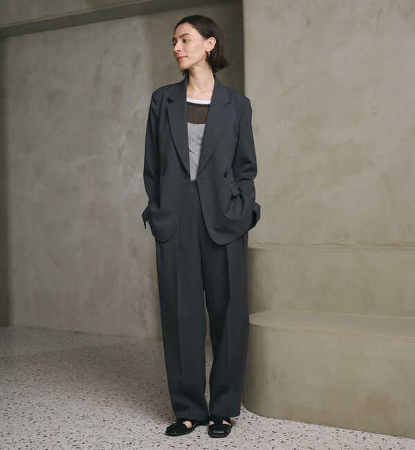 BEAUTY&YOUTH UNITED ARROWS「2ボタン ダブルジャケット 吸水速乾 防シワ UV」|テーラードジャケット|