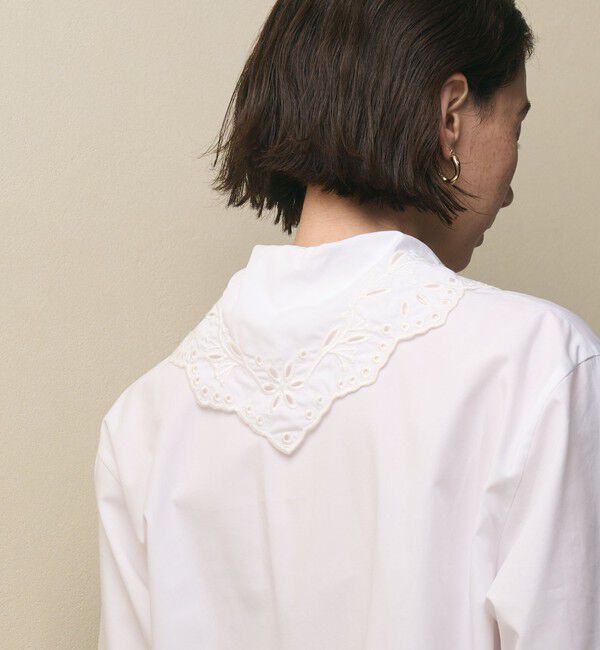 BEAUTY&YOUTH UNITED ARROWS「エンブロイダリーカラー シャツ」|シャツ・ブラウス|