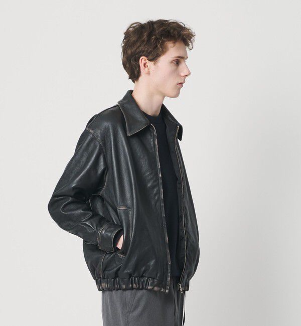 BEAUTY&YOUTH UNITED ARROWS「ラブ レザー バルーン ジャケット」|その他|