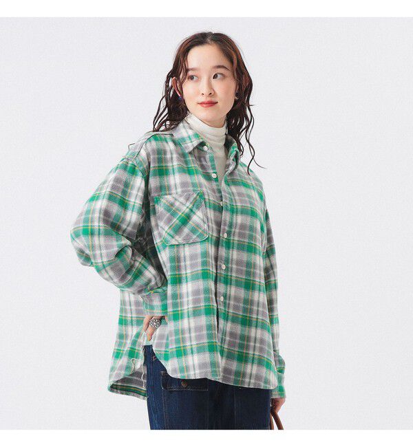 BEAMSBOY「ワーク チェック シャツ」|シャツ・ブラウス|