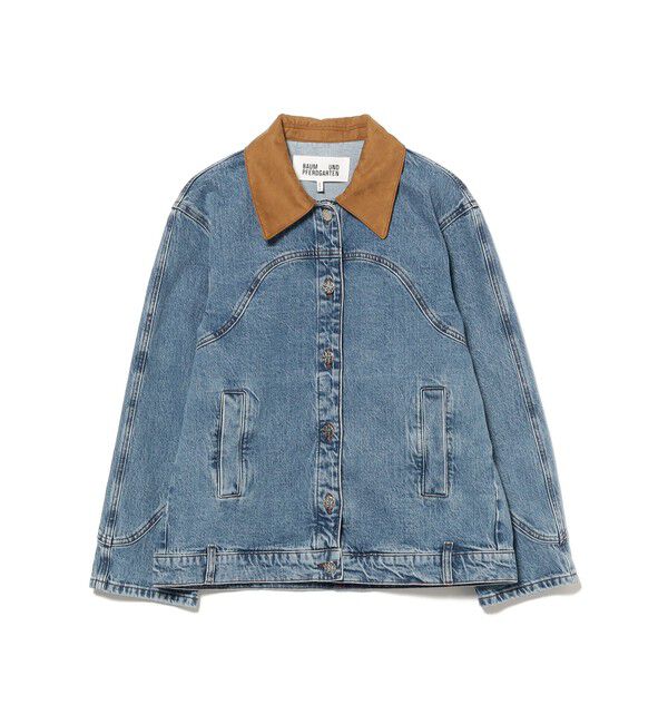 Demi-Luxe BEAMS 「BAUM UND PFERDGARTEN / BAYSON デニム ジャケット」|ダッフルコート|DENIM