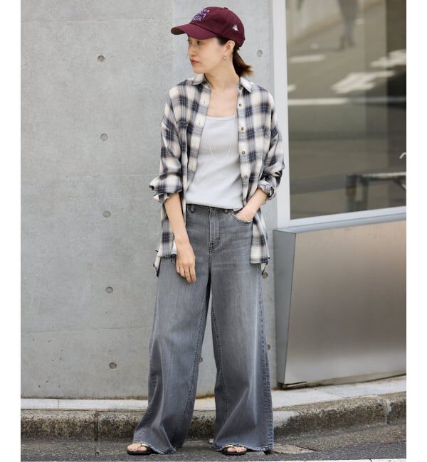 追加》ビエラチェックルーズシャツ（SLOBE IENA）｜ルミネの