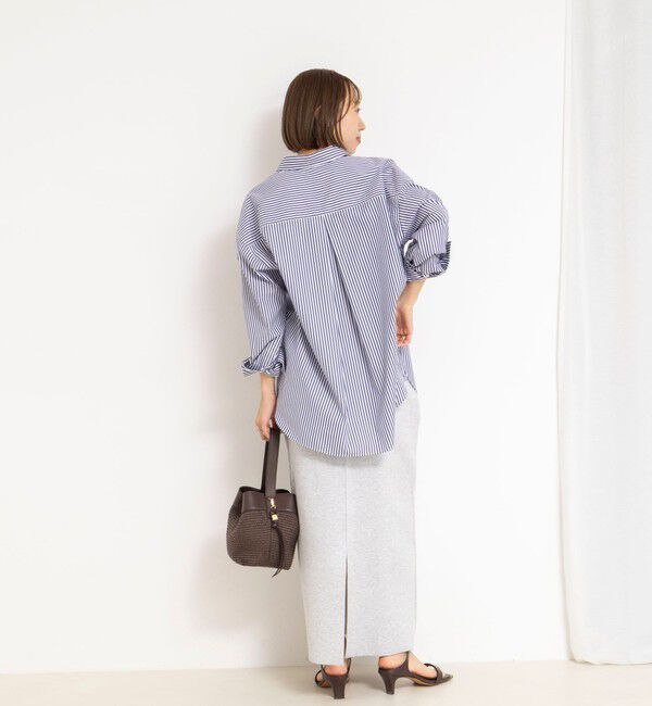 NOLLEY'S「《手洗い可能》《セットアップ対応》スウェットライク2WAYニットスカート」|スカート|