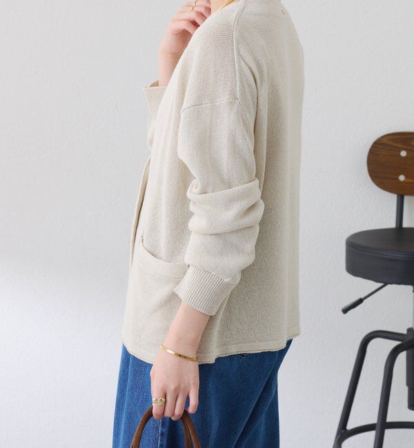  「コットン混カーディガン」|ニット・セーター|