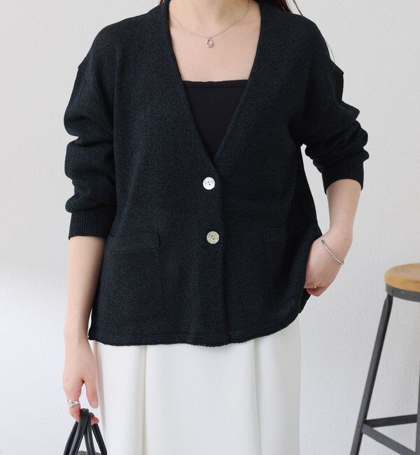  「コットン混カーディガン」|ニット・セーター|