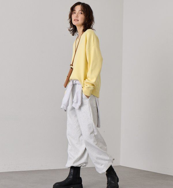  「予約【A・MONN.:.(アモン)】Vネックニットプルオーバー」|ニット・セーター|