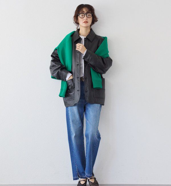  「予約【A・MONN.:.(アモン)】Vネックニットプルオーバー」|ニット・セーター|