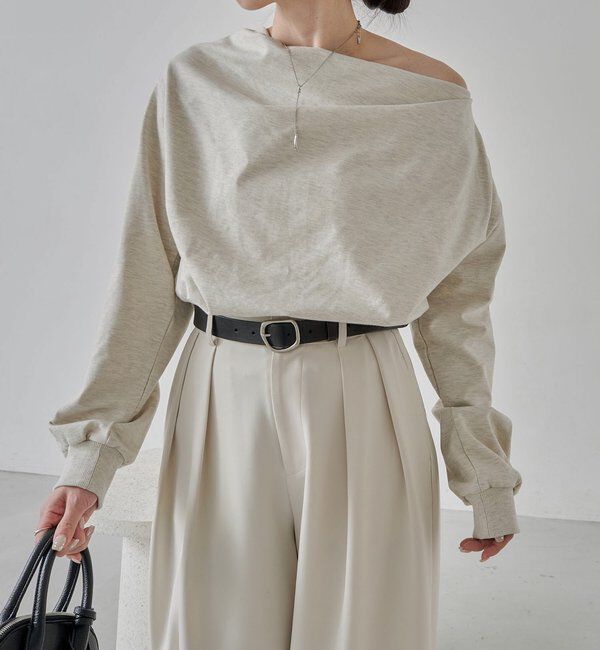  「ドレープスウェット」|Tシャツ・カットソー|