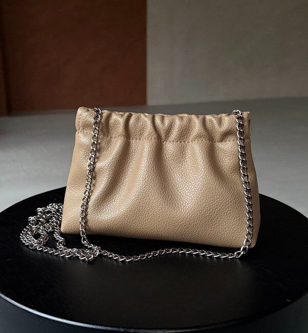  「チェーンギャザーポーチバッグ」|その他|