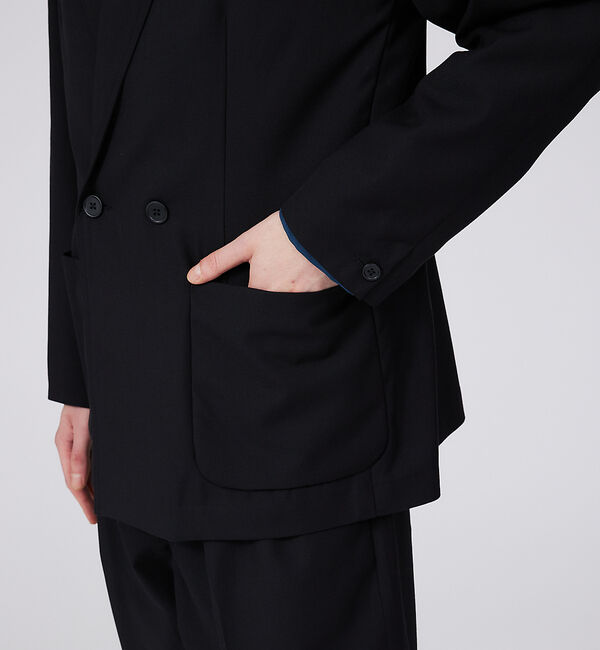 ABAHOUSE「【セットアップ対応】セミダブル オーバー ジャケット」|テーラードジャケット|