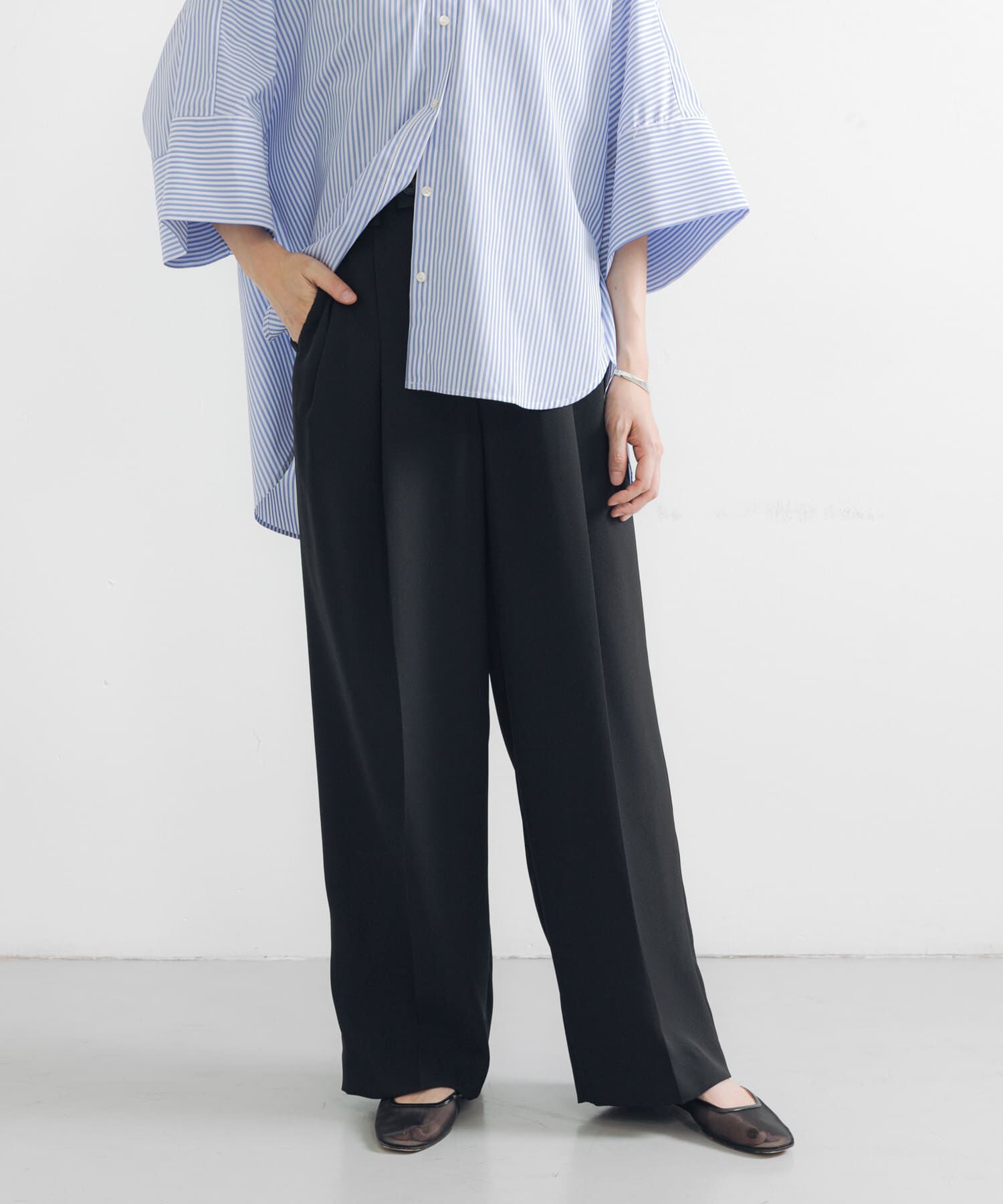 URBAN RESEARCH「new basic　ダブルクロスキュプラパンツ」|その他|