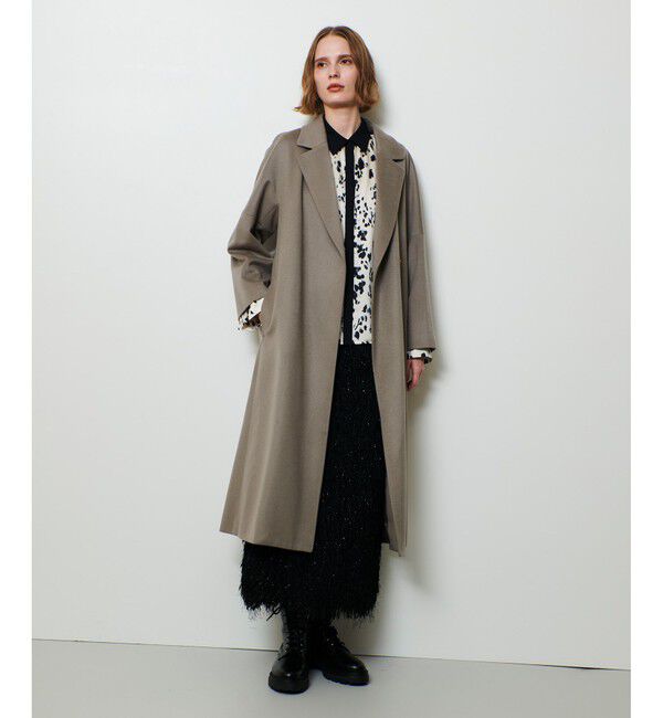 allureville「カシミヤビーバーコート」|ダッフルコート|