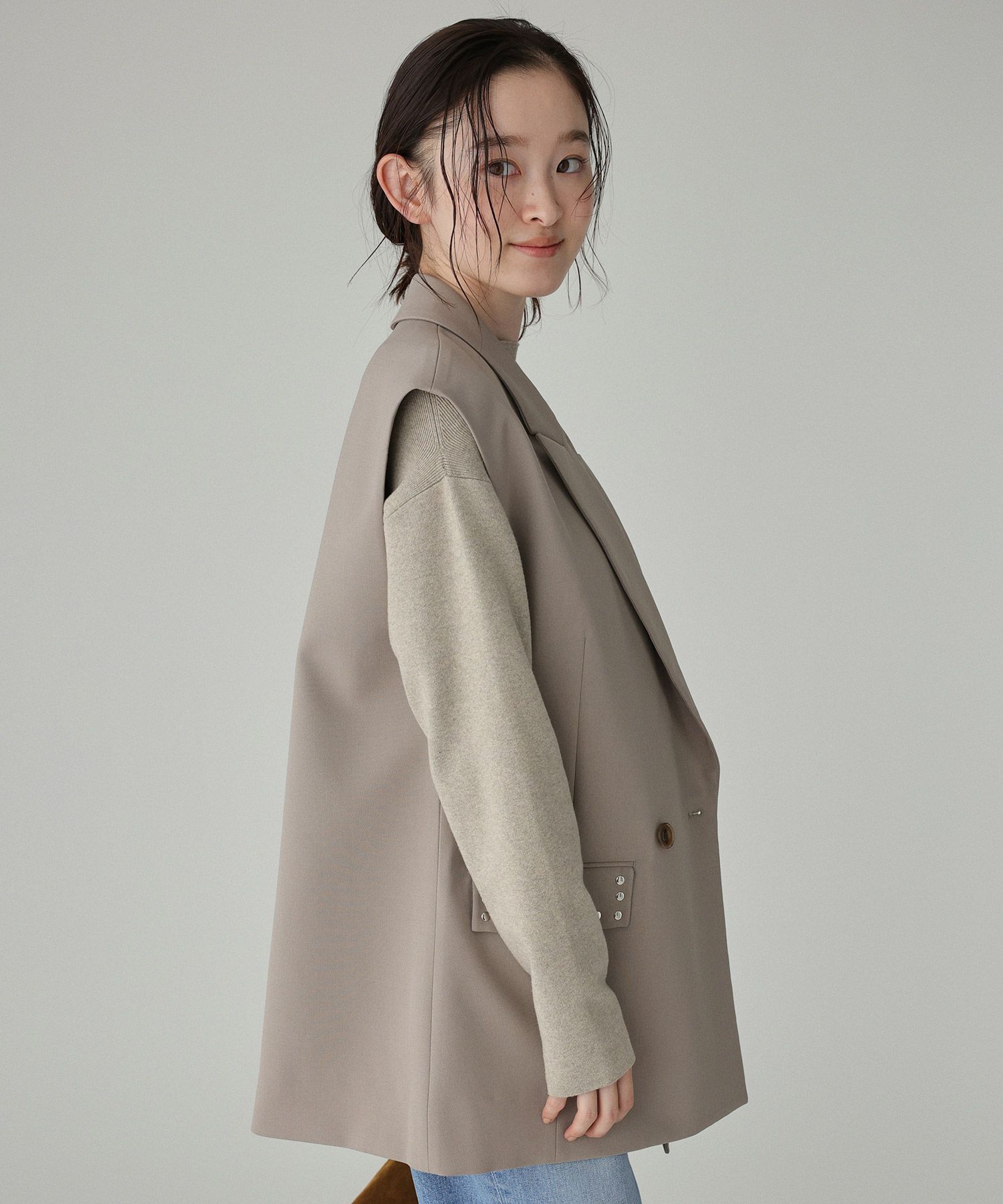 BABYLONE「ダブルクロスジレ」|ベスト・ジレ|