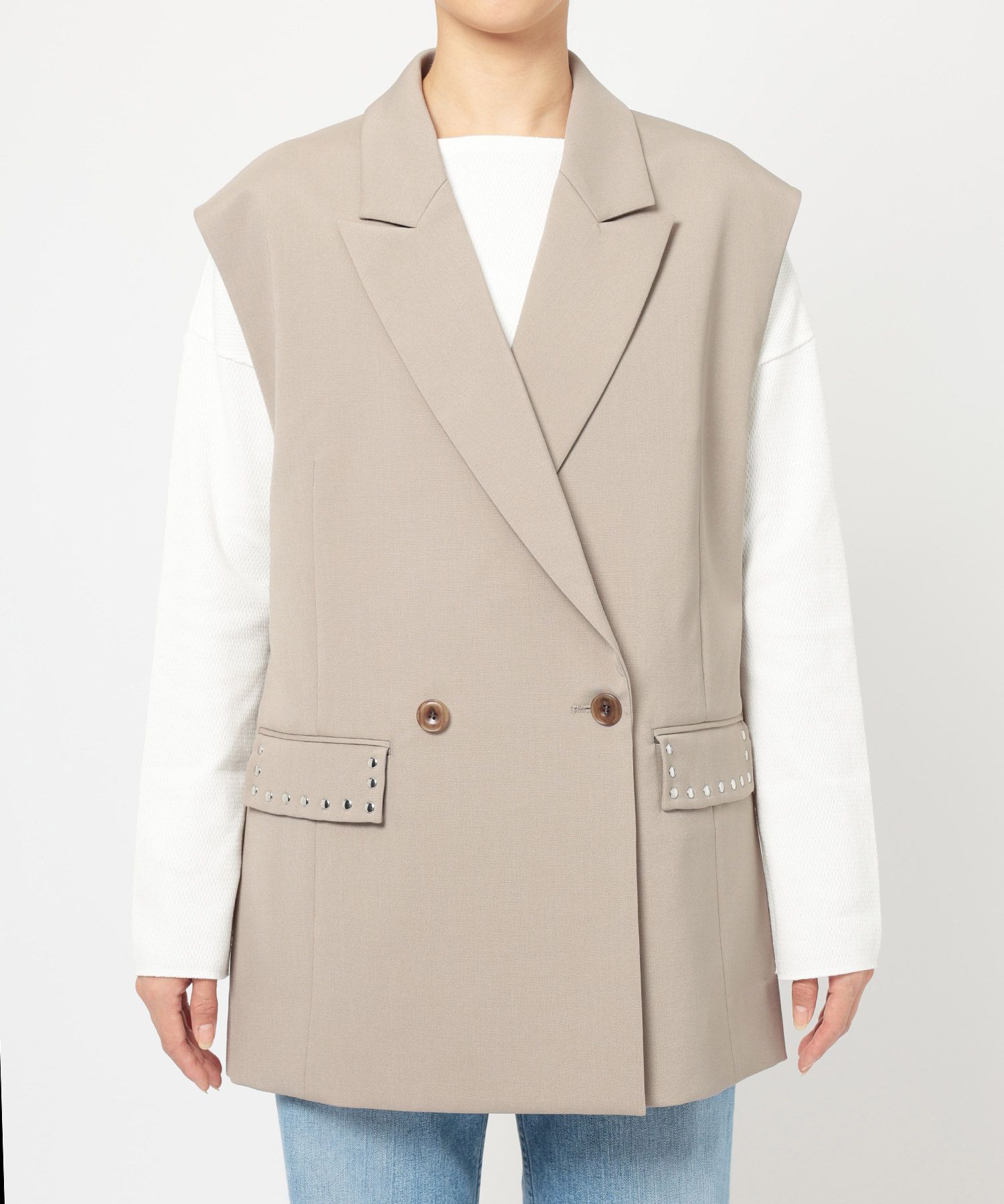 BABYLONE「ダブルクロスジレ」|ベスト・ジレ|