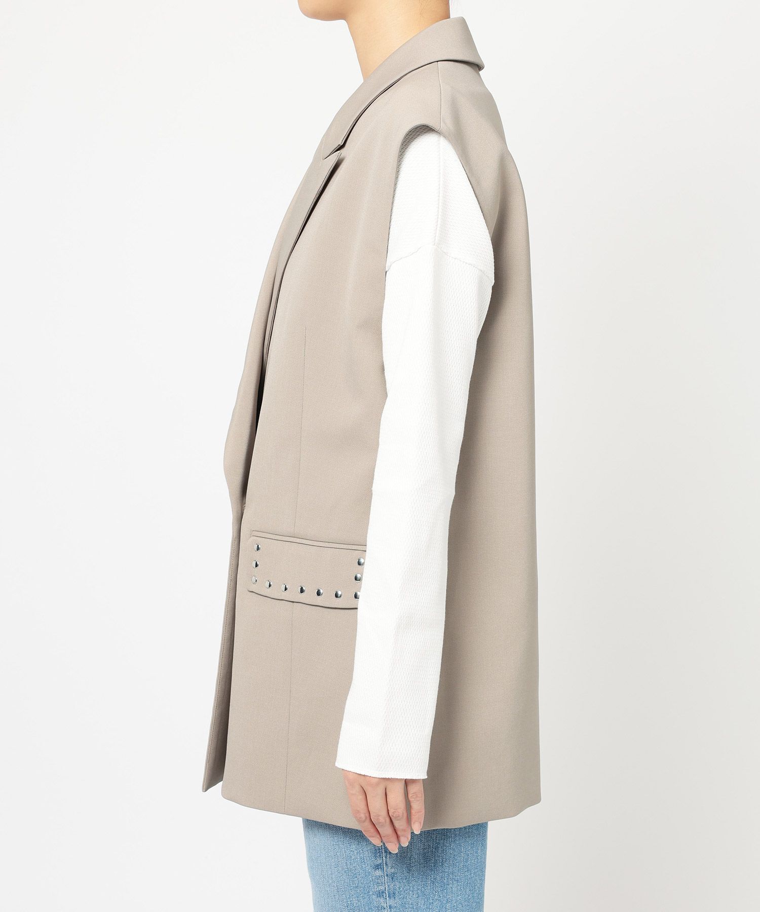 BABYLONE「ダブルクロスジレ」|ベスト・ジレ|