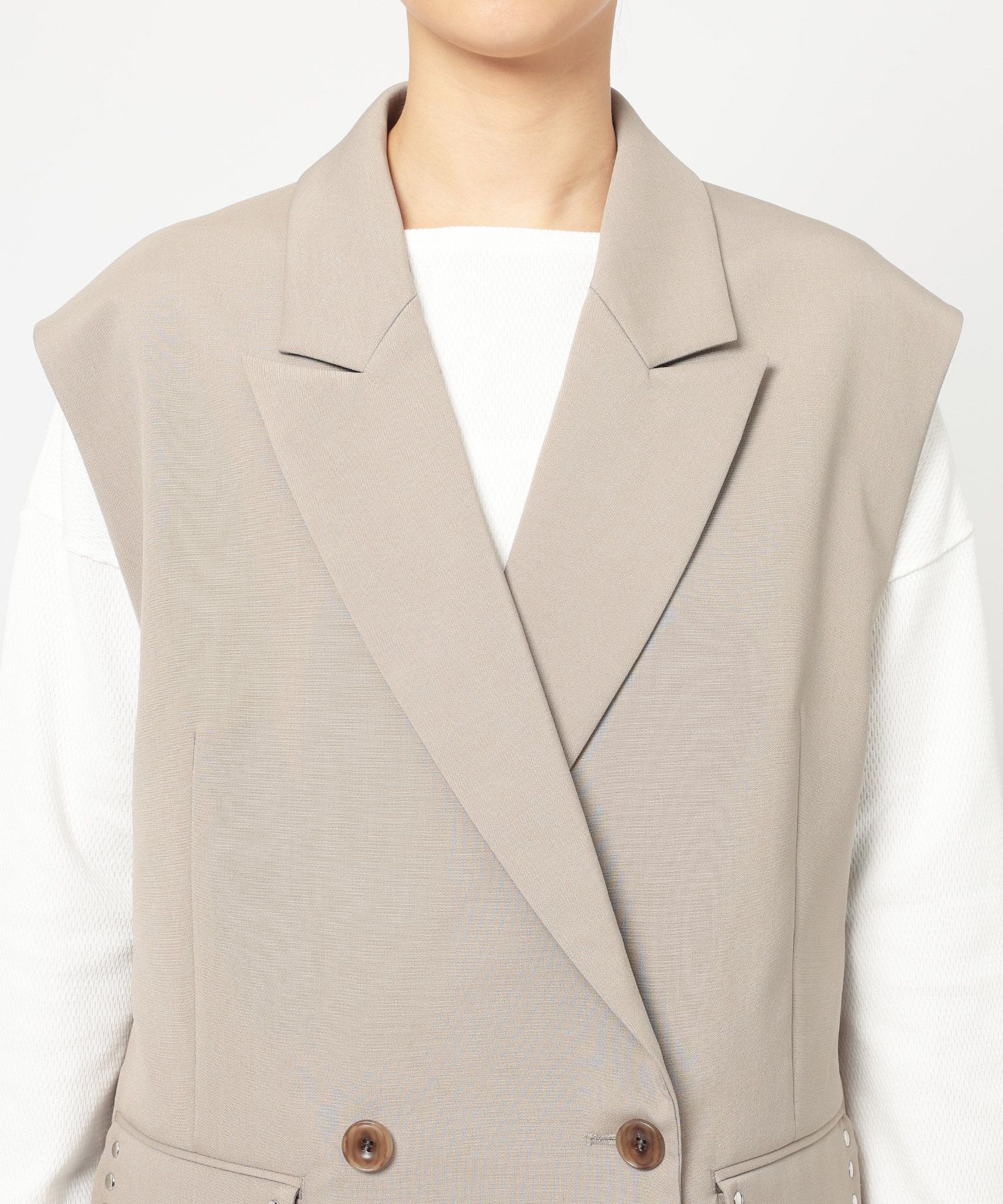 BABYLONE「ダブルクロスジレ」|ベスト・ジレ|