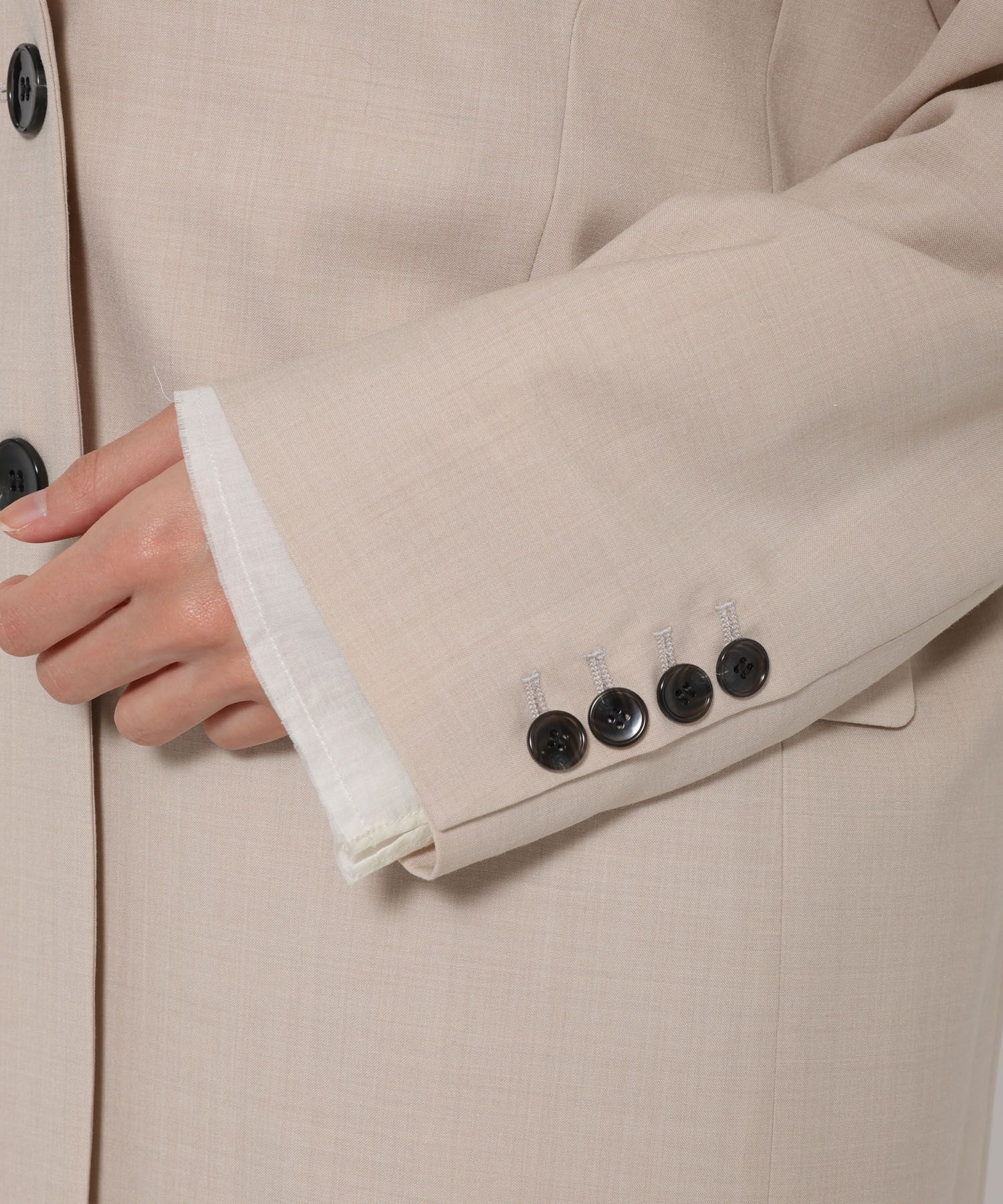 BABYLONE「オーバーシングルジャケット」|テーラードジャケット|