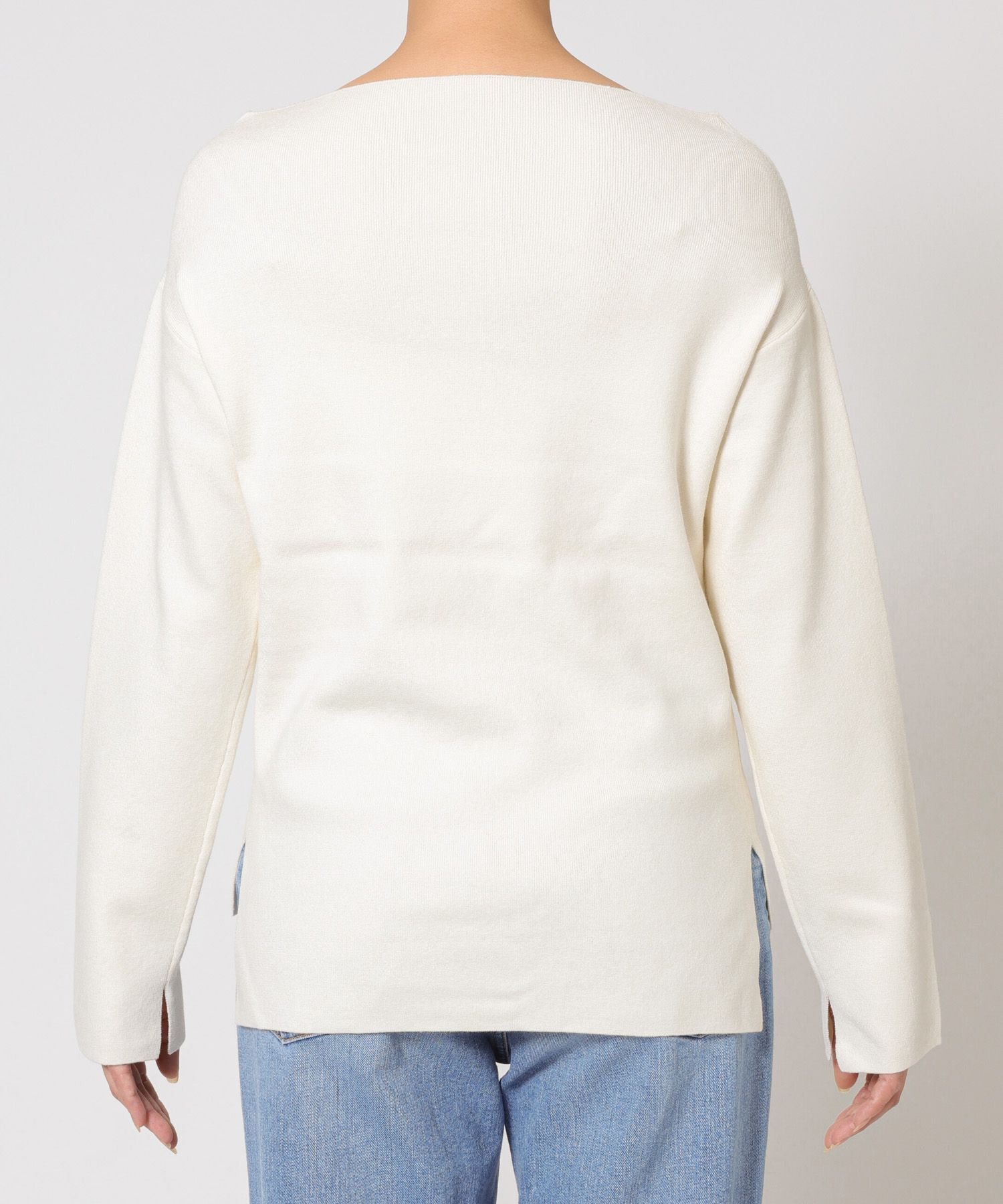 BABYLONE「COWOオフショルプルオーバー」|ニット・セーター|