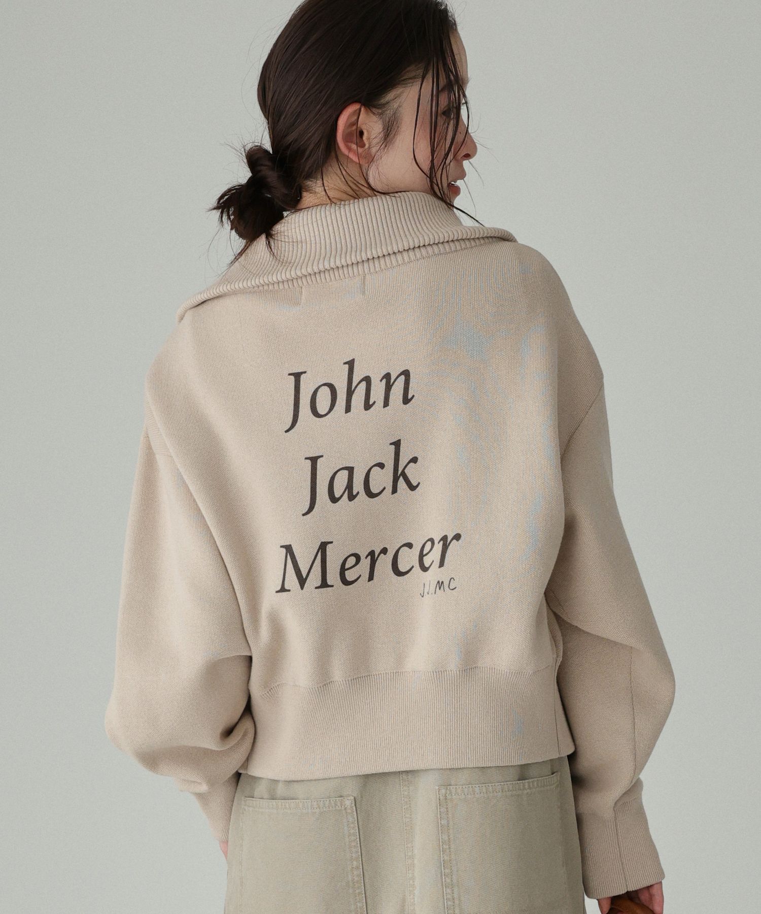  「【J.J. Mercer】＜別注＞ZIPスウェット」|スウェット・ジャージ|ライトベージュ