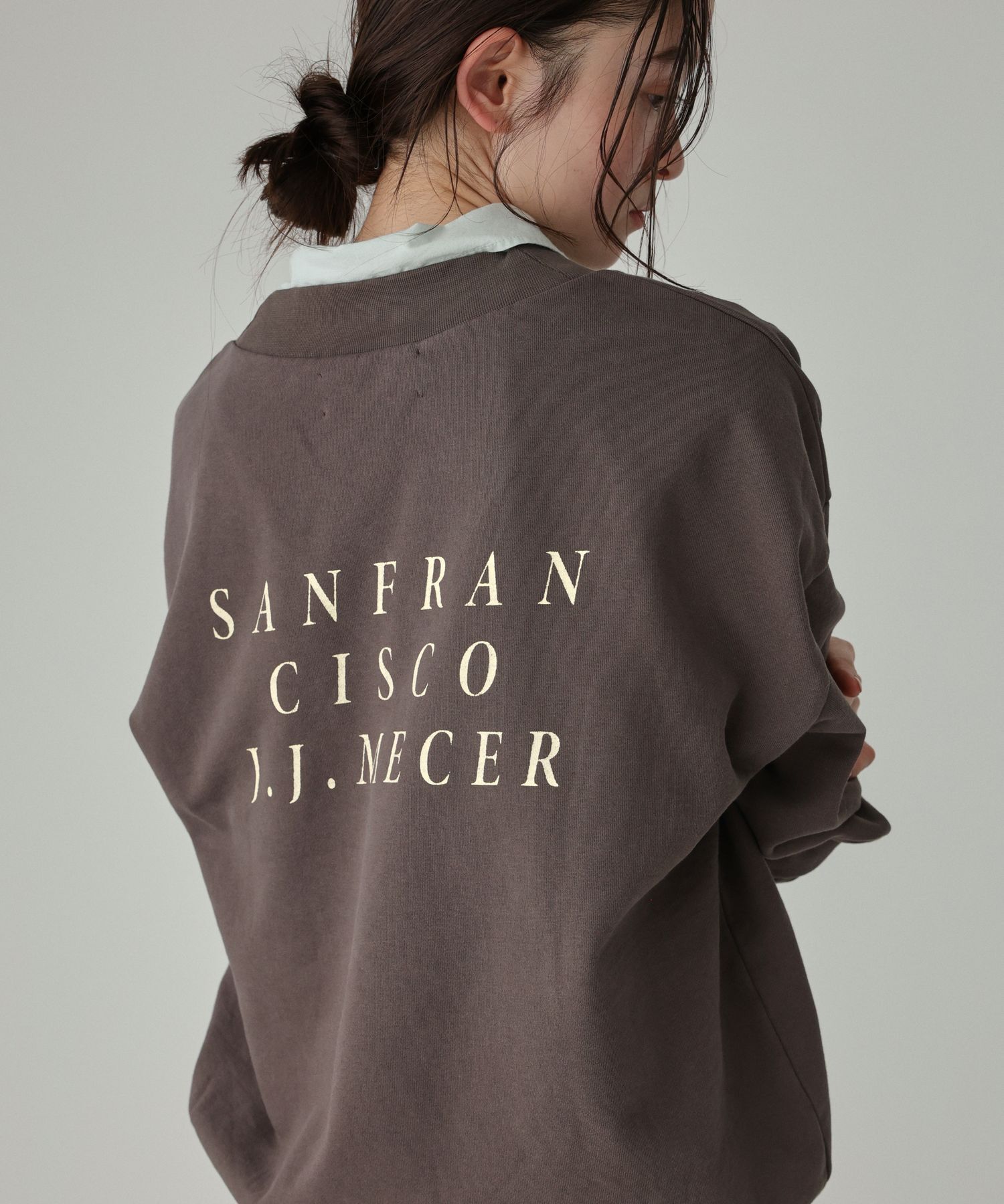  「【J.J. Mercer】＜別注＞スウェット」|スウェット・ジャージ|チャコール