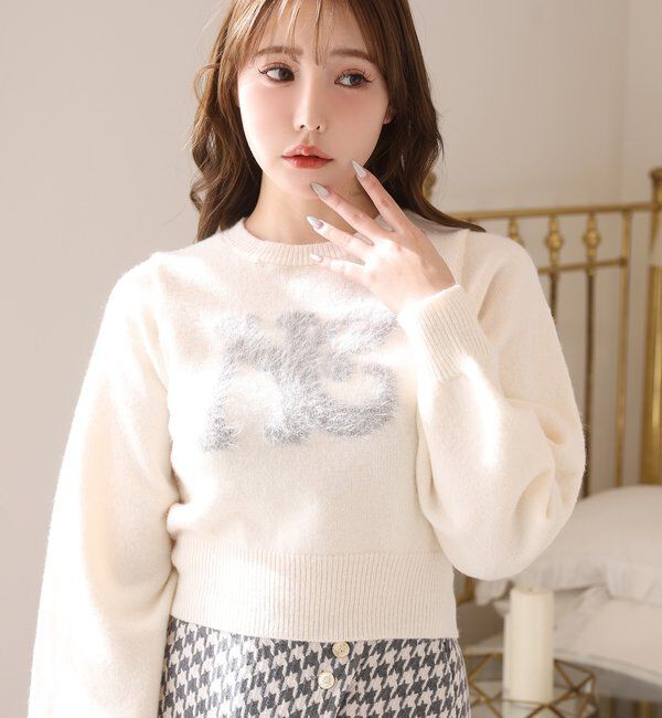  「ロゴアソートニット」|ニット・セーター|