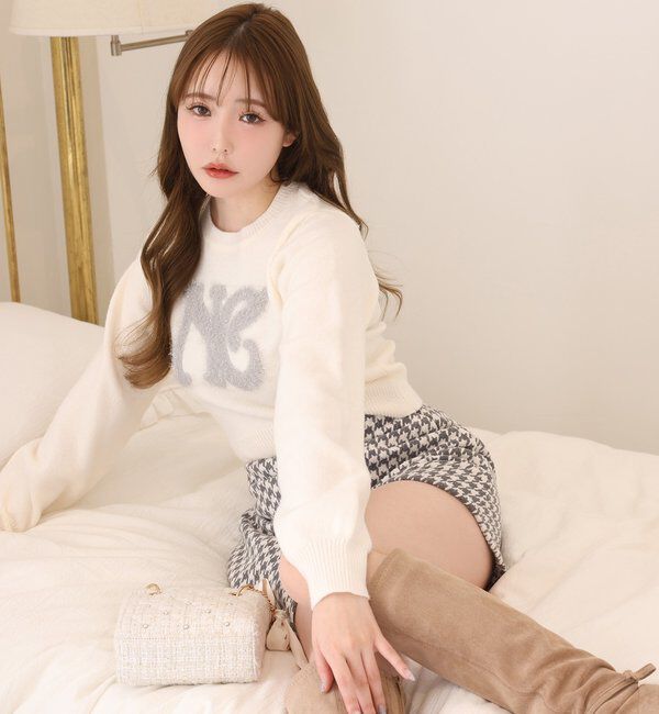  「ロゴアソートニット」|ニット・セーター|