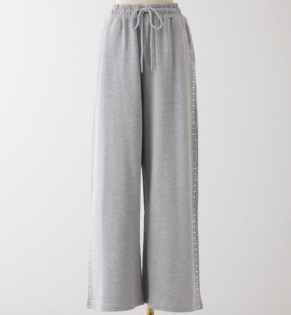  「サイドビジューカットパンツ」|その他|