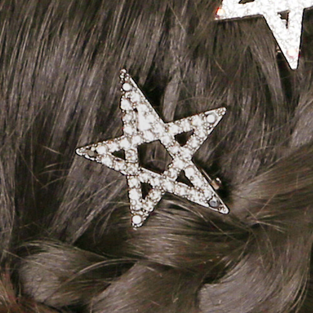 BACKYARD FAMILY「RORA ヘアクリップ 通販 ローラ ティリー ヘアークリップ ヘアピン ヘアアクセサリー 髪飾り」|その他|グレー1