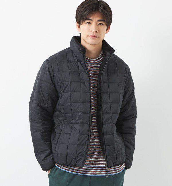 UNITED ARROWS green label relaxing「【WEB限定】＜TAION＞マウンテン リバーシブル ダウン ボア ジャケット ダウンジャケット」|ダウン|BLACK