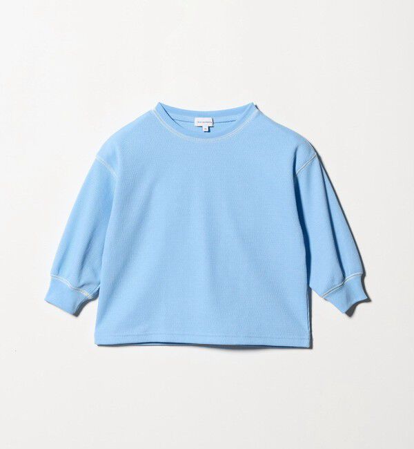 UNITED ARROWS green label relaxing「ハニカム 配色 プルオーバー / キッズ  100cm-160cm」|Tシャツ・カットソー|LT.BLUE