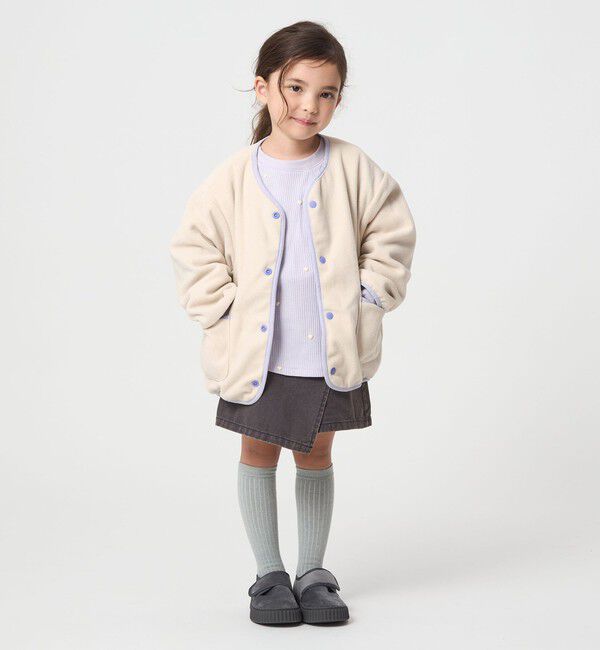 UNITED ARROWS green label relaxing「フリースリバー ブルゾン  / キッズ  撥水 100cm-160cm」|その他|