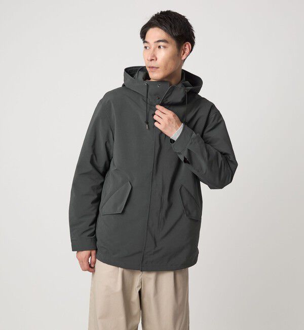 UNITED ARROWS green label relaxing「TAION 3WAY モッズ インナーダウン ブルゾン -撥水・防風-」|ダウン|