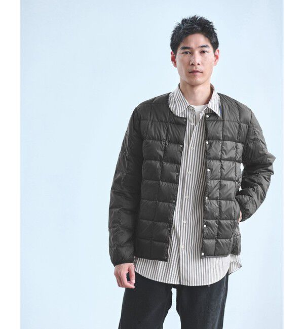 UNITED ARROWS green label relaxing「TAION 3WAY モッズ インナーダウン ブルゾン -撥水・防風-」|ダウン|