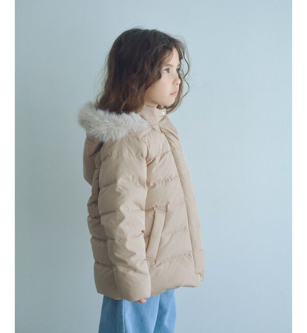 UNITED ARROWS green label relaxing「GIRLSダウンコート / キッズ 100cm-130cm」|ダウン|BEIGE