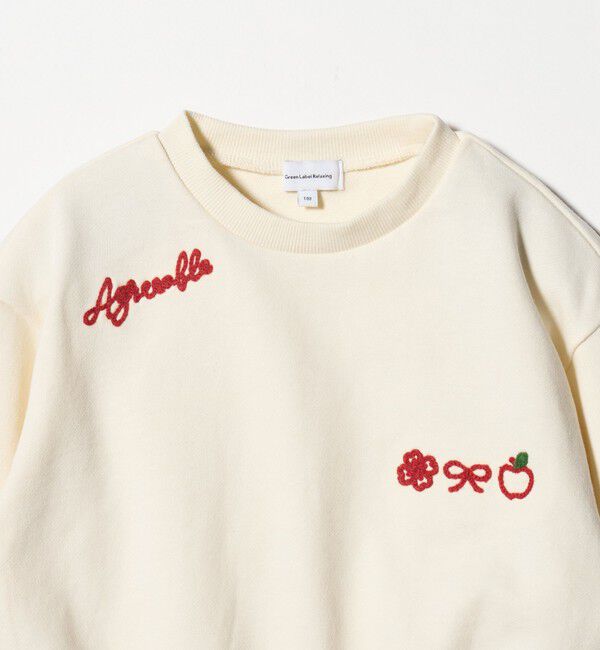 UNITED ARROWS green label relaxing「チェーンステッチ 裏毛プルオーバー / トレーナー100cm-160cm」|Tシャツ・カットソー|