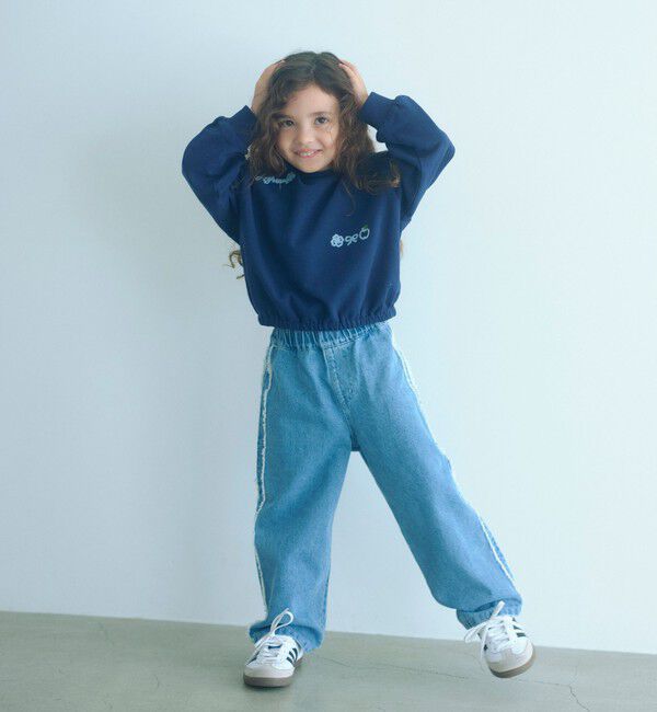 UNITED ARROWS green label relaxing「チェーンステッチ 裏毛プルオーバー / トレーナー100cm-160cm」|Tシャツ・カットソー|