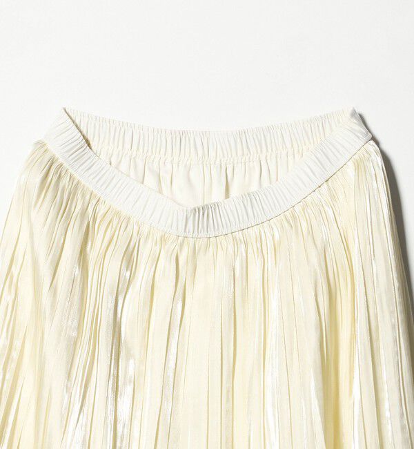 UNITED ARROWS green label relaxing「シャイニー プリーツ スカート」|スカート|