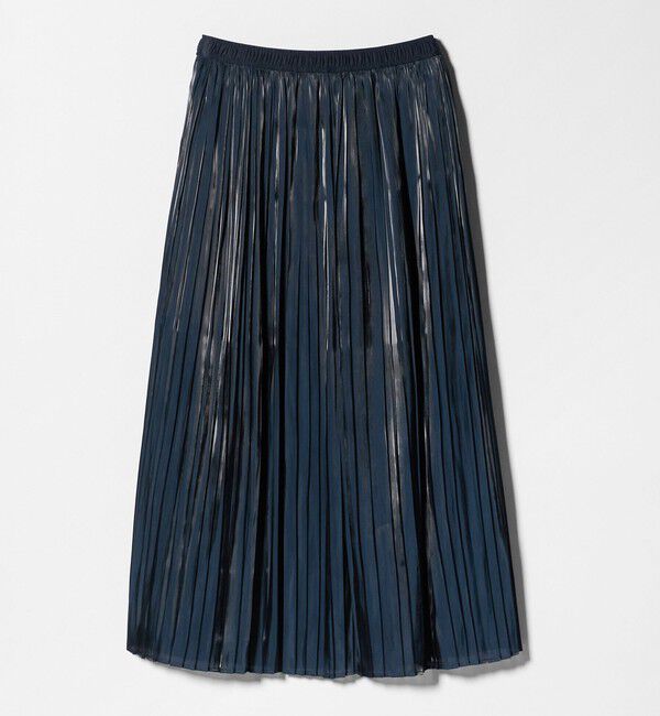 UNITED ARROWS green label relaxing「シャイニー プリーツ スカート」|スカート|